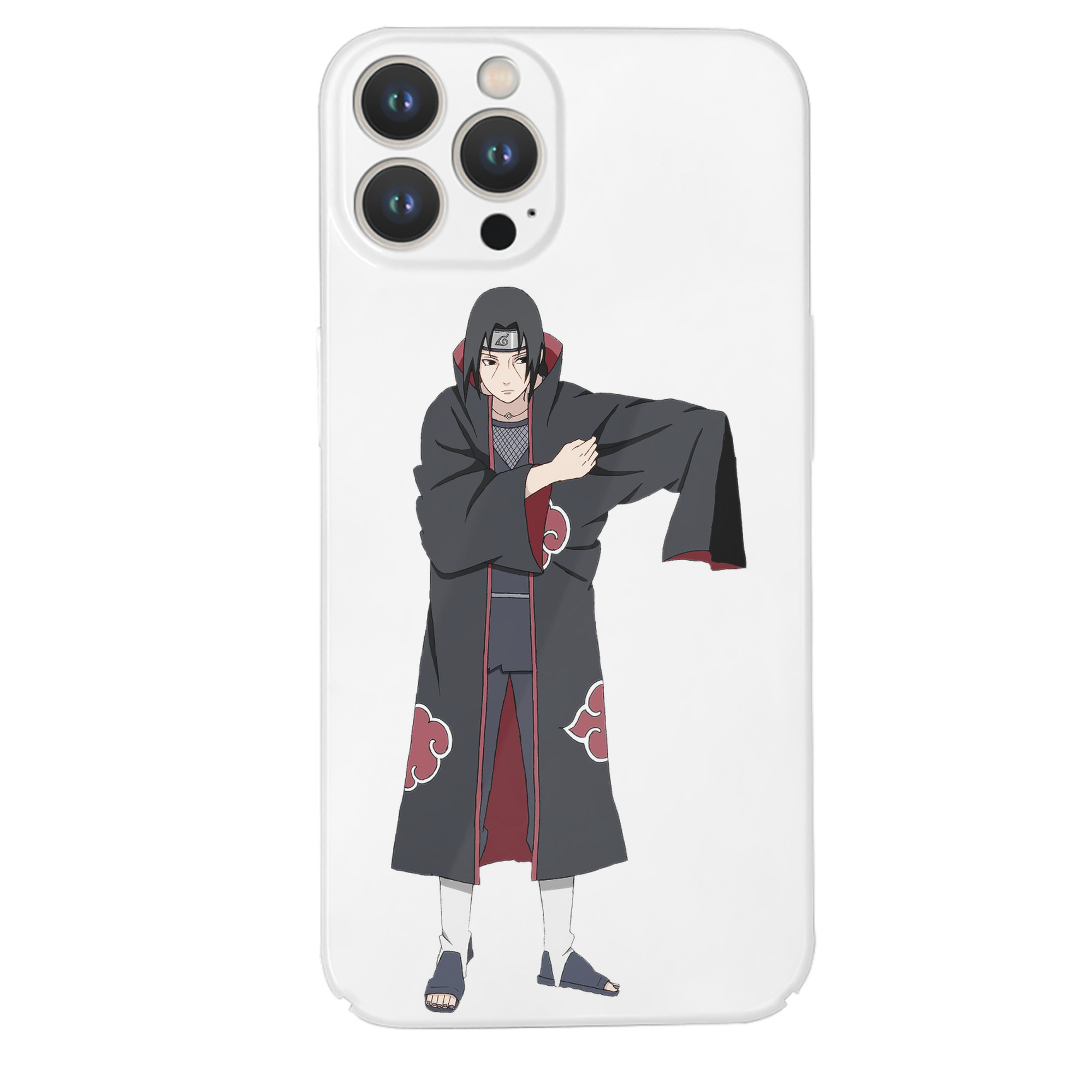 （画像用） NARUTO -ナルト- うちは イタチ Uchiha Itachi 【iPhone 14シリーズ対応】ハードケース